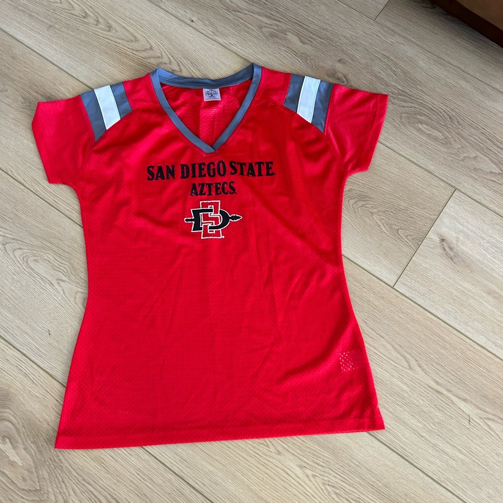 San Diego state women’s jersey like shirt.  Like new